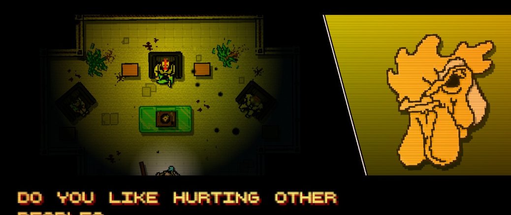 It wasn’t even acceptable in the Eighties: Hotline Miami and snuff films
